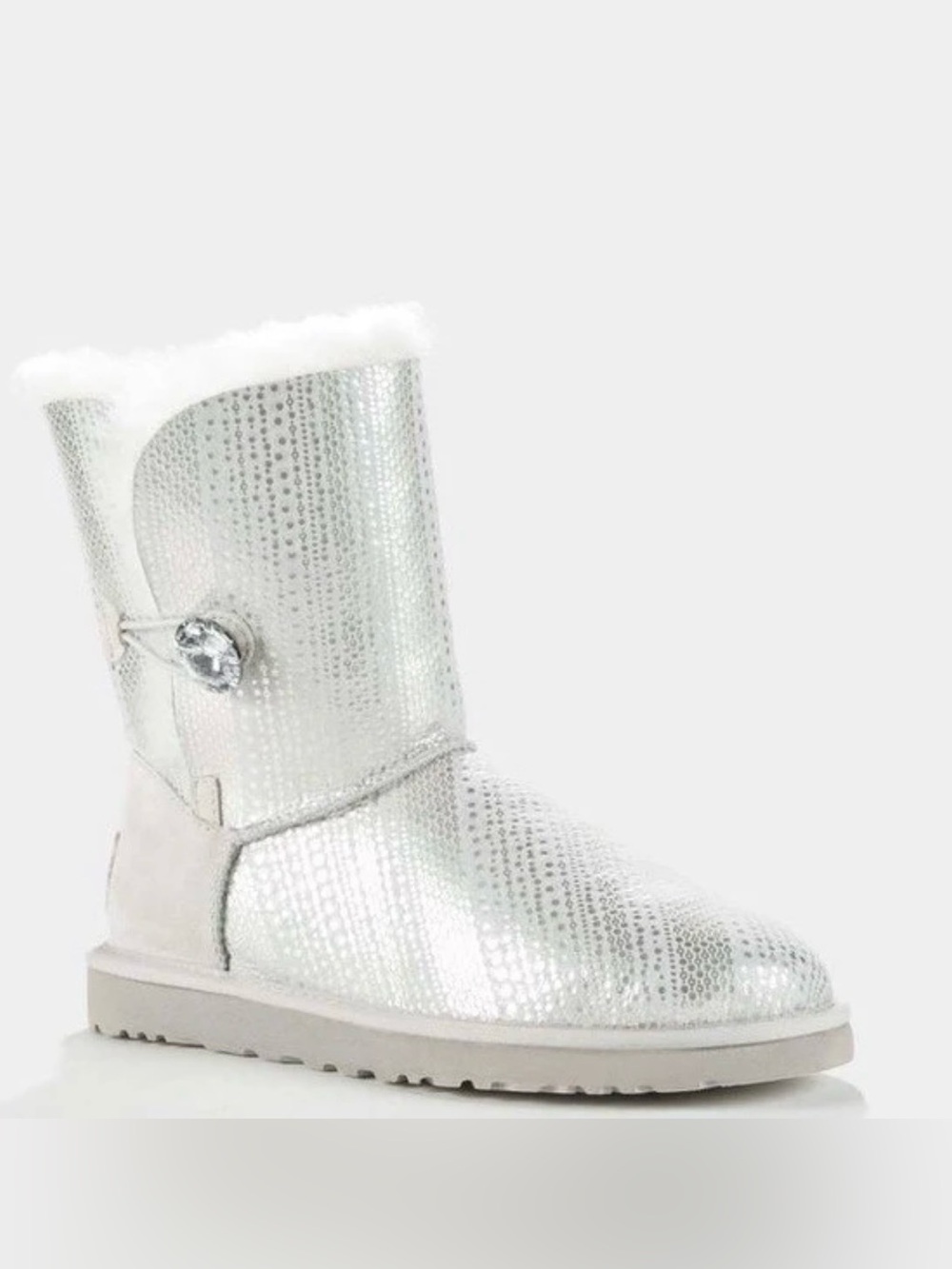Ugg Silver Bailey Button Boot